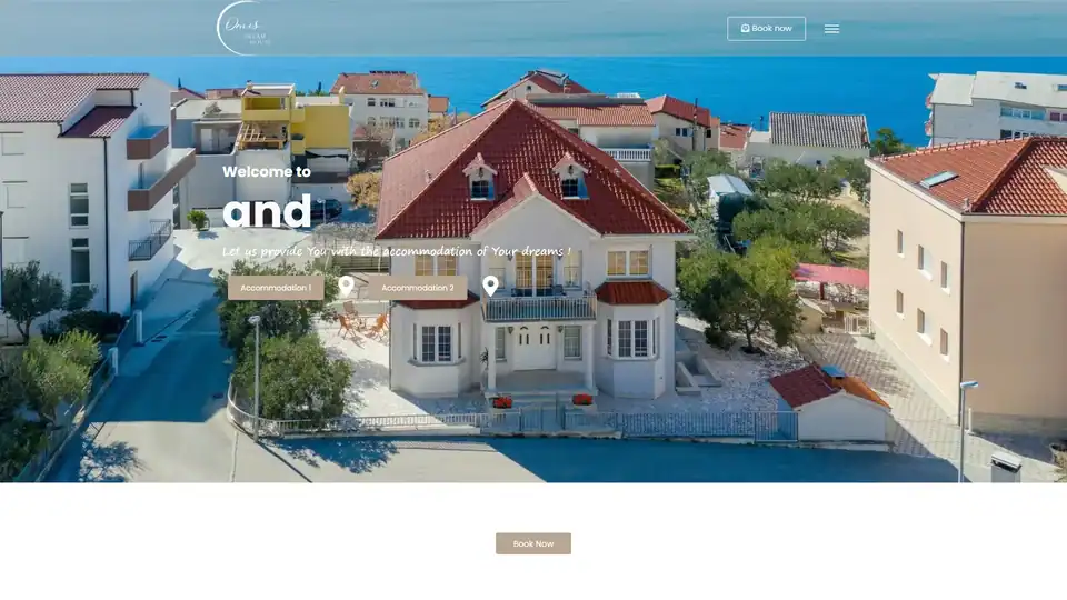 Screenshot web stranice Omisdreamhouse - omisdreamhouse.com